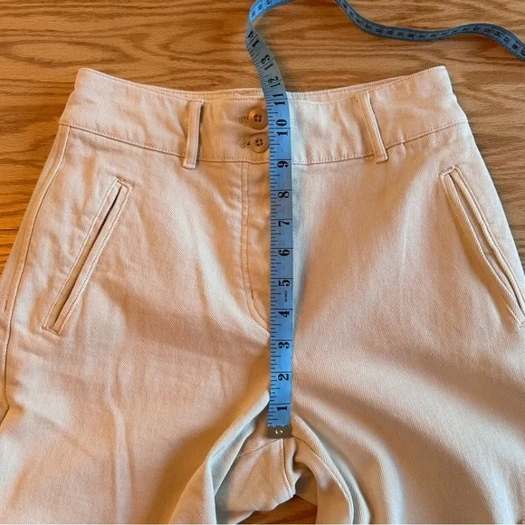 Aritzia Wilfred Free Modern Cargo Pant Gd Birch Light Tan 2 - Picture 11 of 14